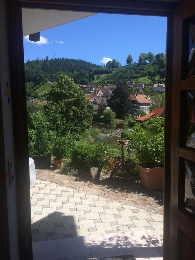 Urlaub Mit Blick Auf Schiltachs Fachwerkhaeuser Kültér fotó